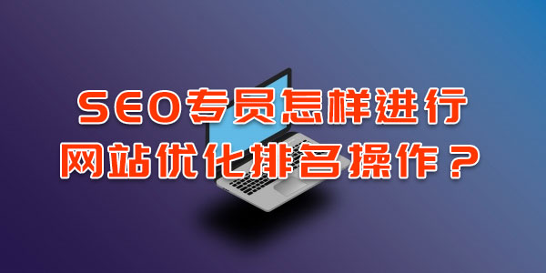 SEO專員怎樣進行網站優化排名操作？