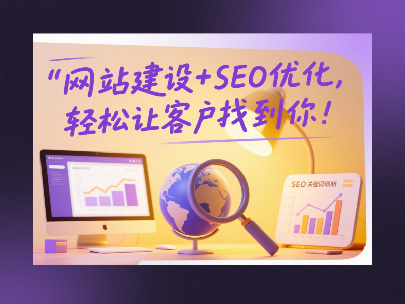 網站建設+SEO優化一步到位,輕松讓客戶找到你! 網站建設+SEO優化一步到位,輕松讓客戶找到你!