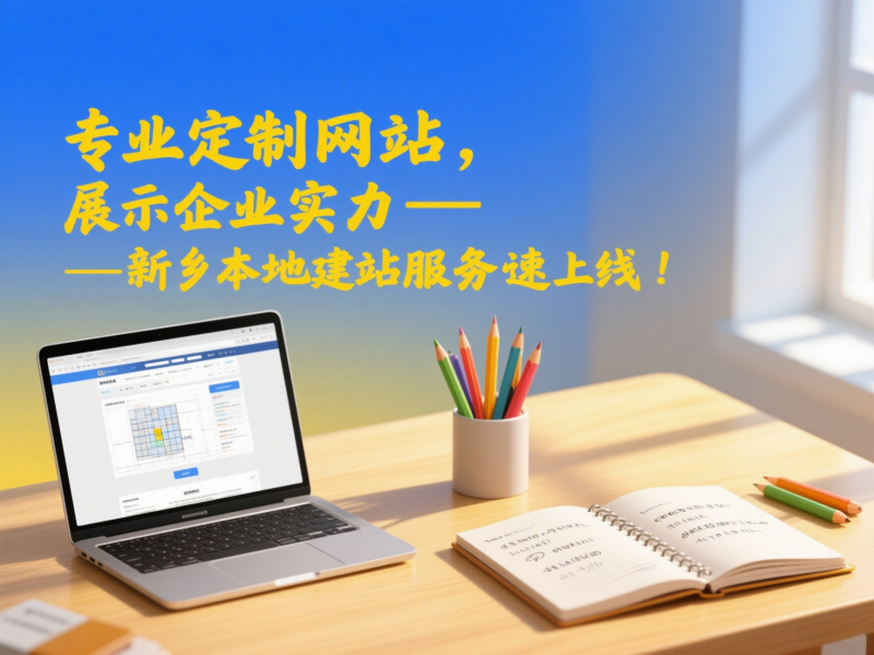 專業定制網站，展示企業實力——新鄉本地建站服務快速上線！